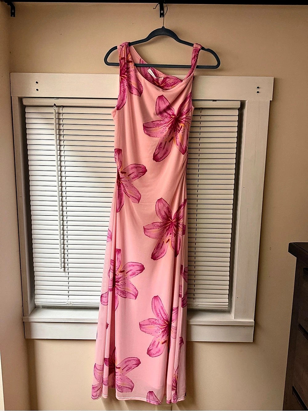 Altar’d State Floral Maxi Dress in Pink Size L NWT